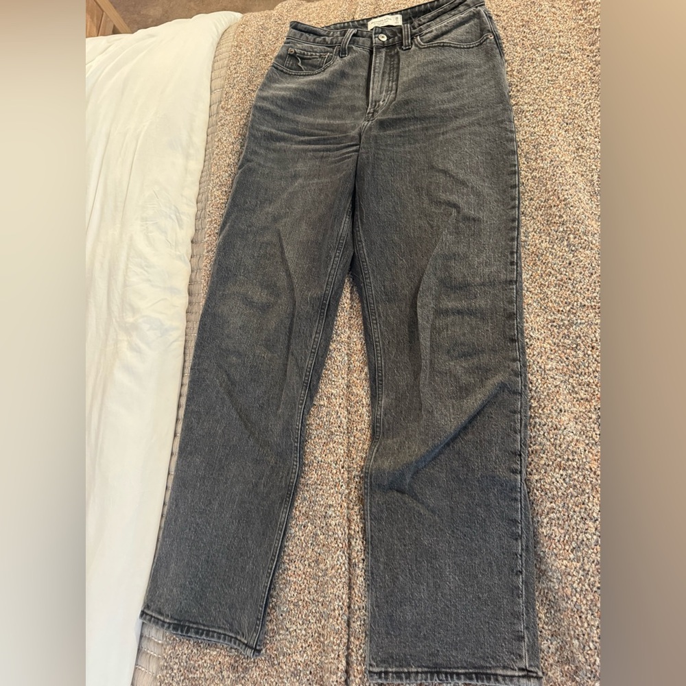 Abercrombie & Fitch Curve Love Vintage Straight Jeans – 26 Long
